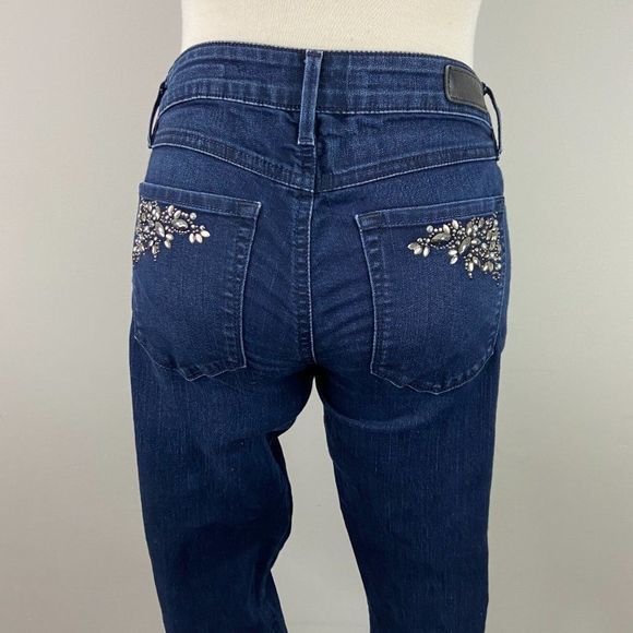 GUESS‎ Brittney Skinny Jeans with Gem Detail - Picture 8 of 15